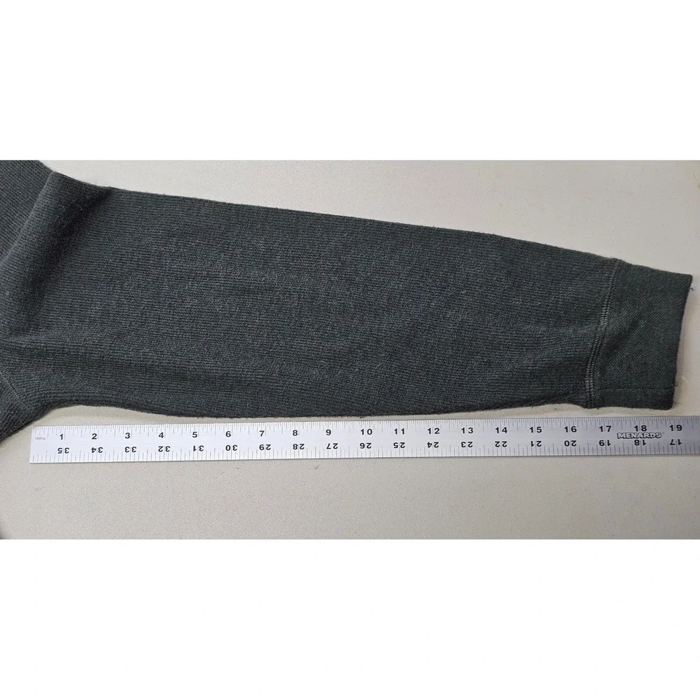 Banana Republic Mens Large Gray Blue Quarter‎ Zip Pullover Sweater 179912